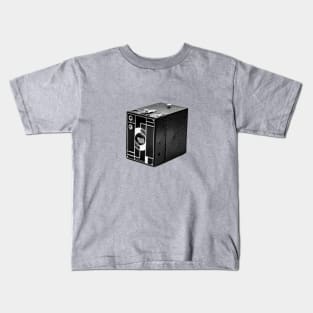 Vintage 1930s Beau Box Camera Kids T-Shirt